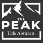 The Peak Abstracts- Chesapeake Branch